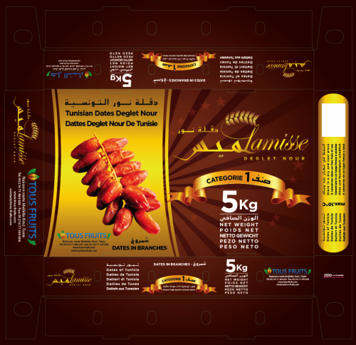 5kg Dattes Packaging BR